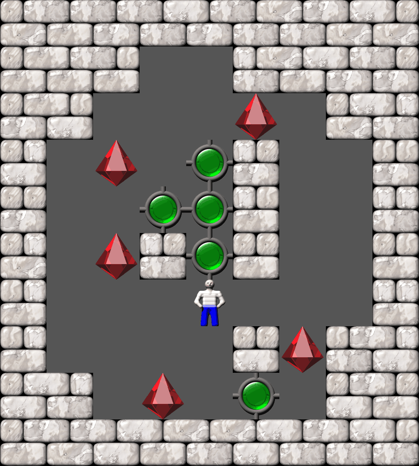 Сокобан More Bugs collections уровень 66